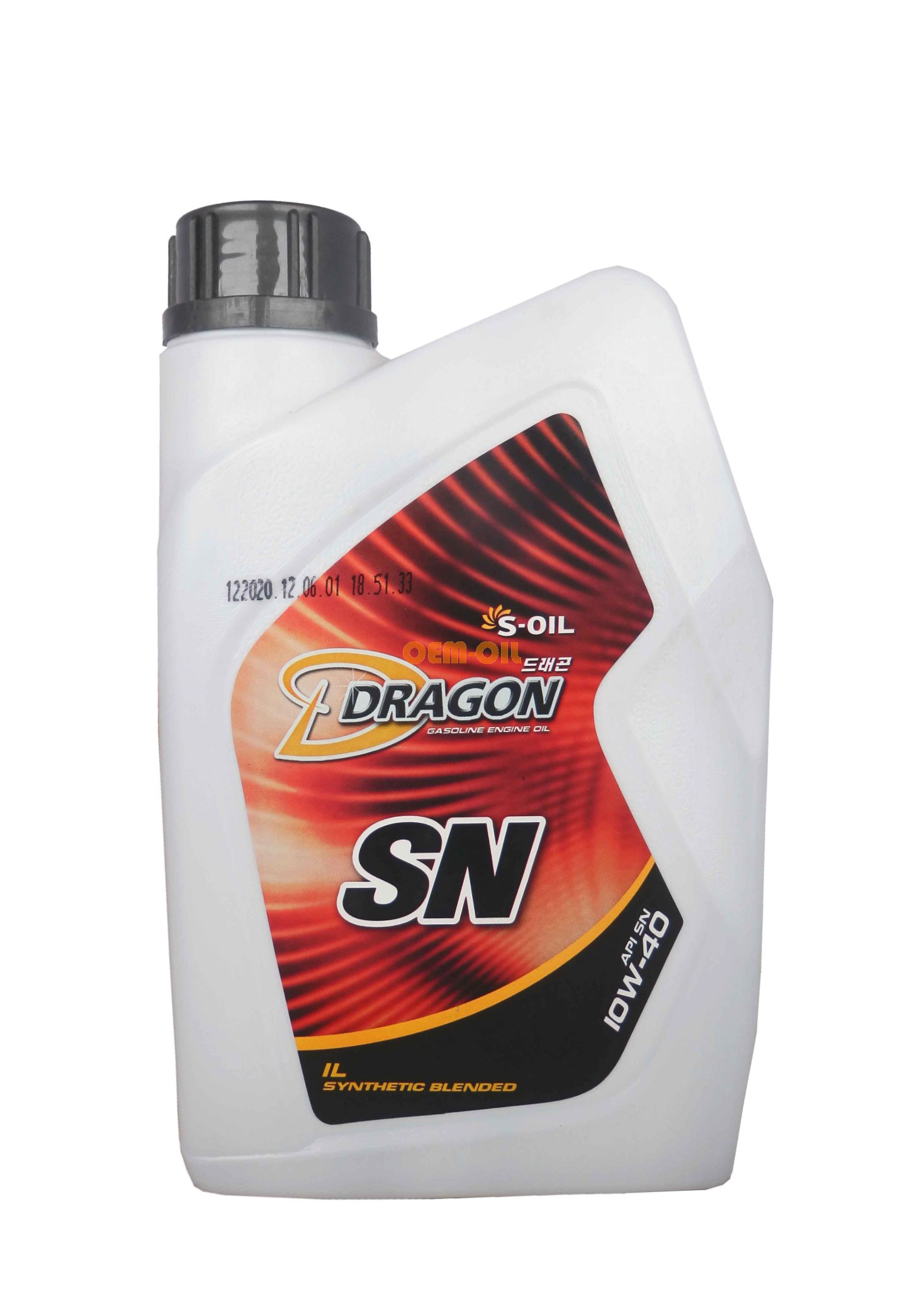 Моторное масло DRAGON SN SAE 10w40, 1л